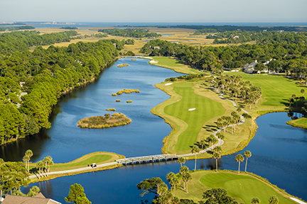 Aerial of Osprey Point No. 9 and No. 1