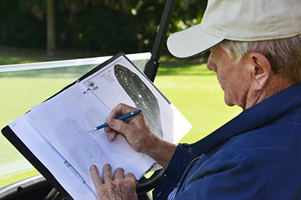 Nicklaus sketches potential changes to No. 2 on Turtle Point