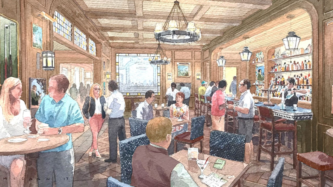 Cougar Point Clubhouse bar