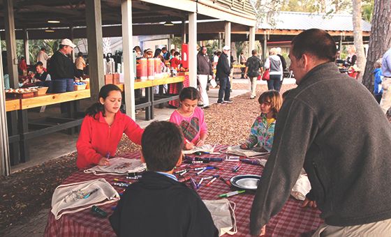 Kid's zone at Mingo Point