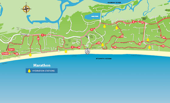 2021 Marathon Map