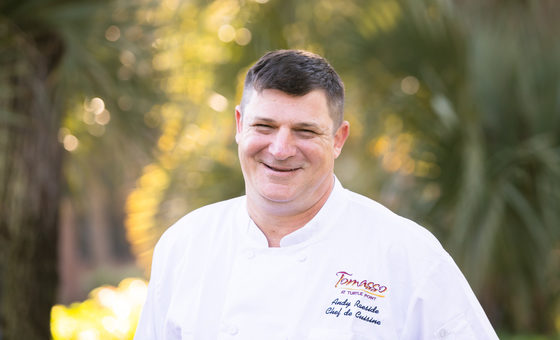 Chef de Cuisine, Andy Raeside