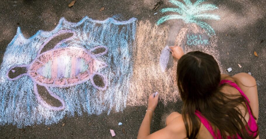 side walk chalk