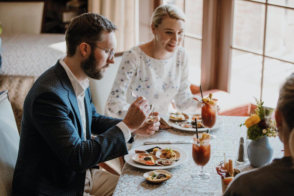 Champagne & Caviar Brunch