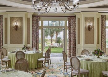 Terrace Ballroom and Courtyard at The Sanctuary