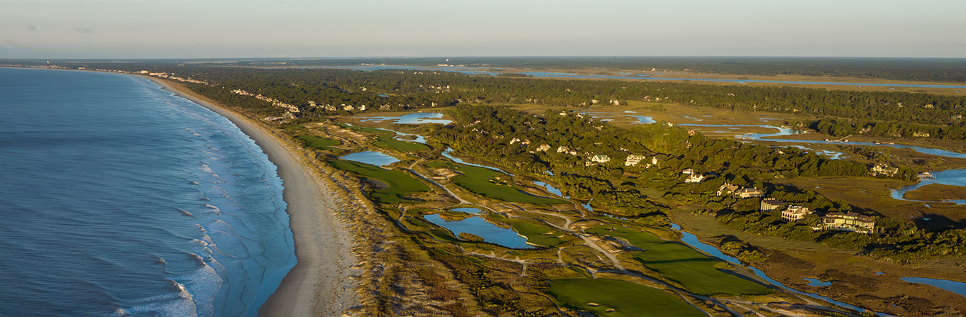 Aerial of The Ocean Course