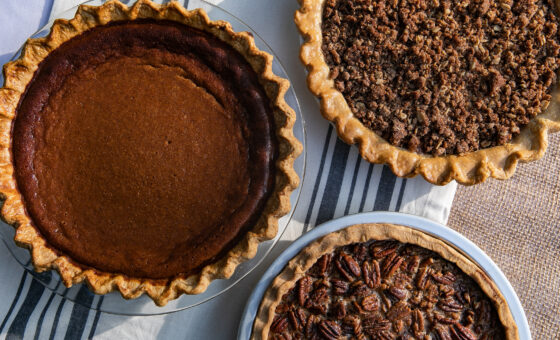 3 Thanksgiving Pies