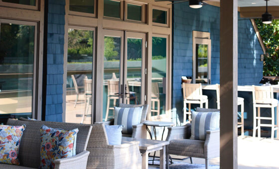 Roy Barth Tennis Clubhouse Patio