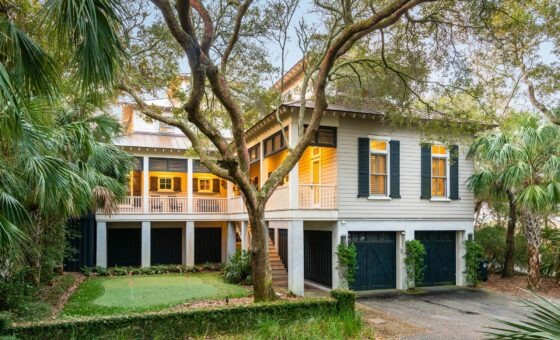 Exterior of deluxe home