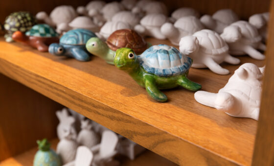 Kiln Projects and Pottery family friendly arts & crafts at Kiawah