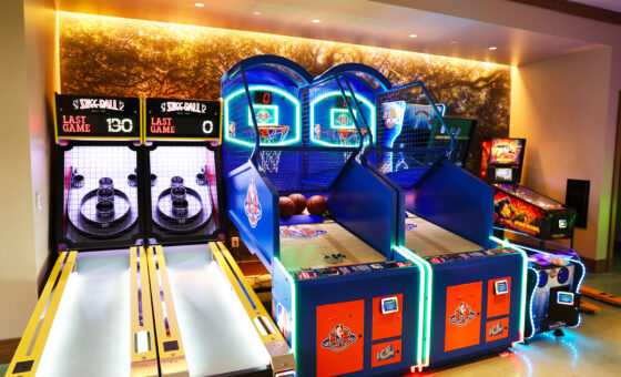 Arcade Games at The Treehouse Activity Center
