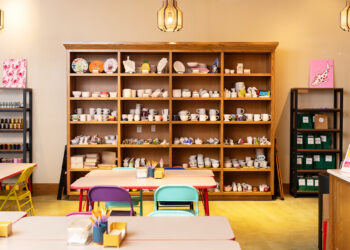 Art Studio painting, pottery, kiln projects on Kiawah in Charleston