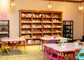 Art Studio painting, pottery, kiln projects on Kiawah in Charleston