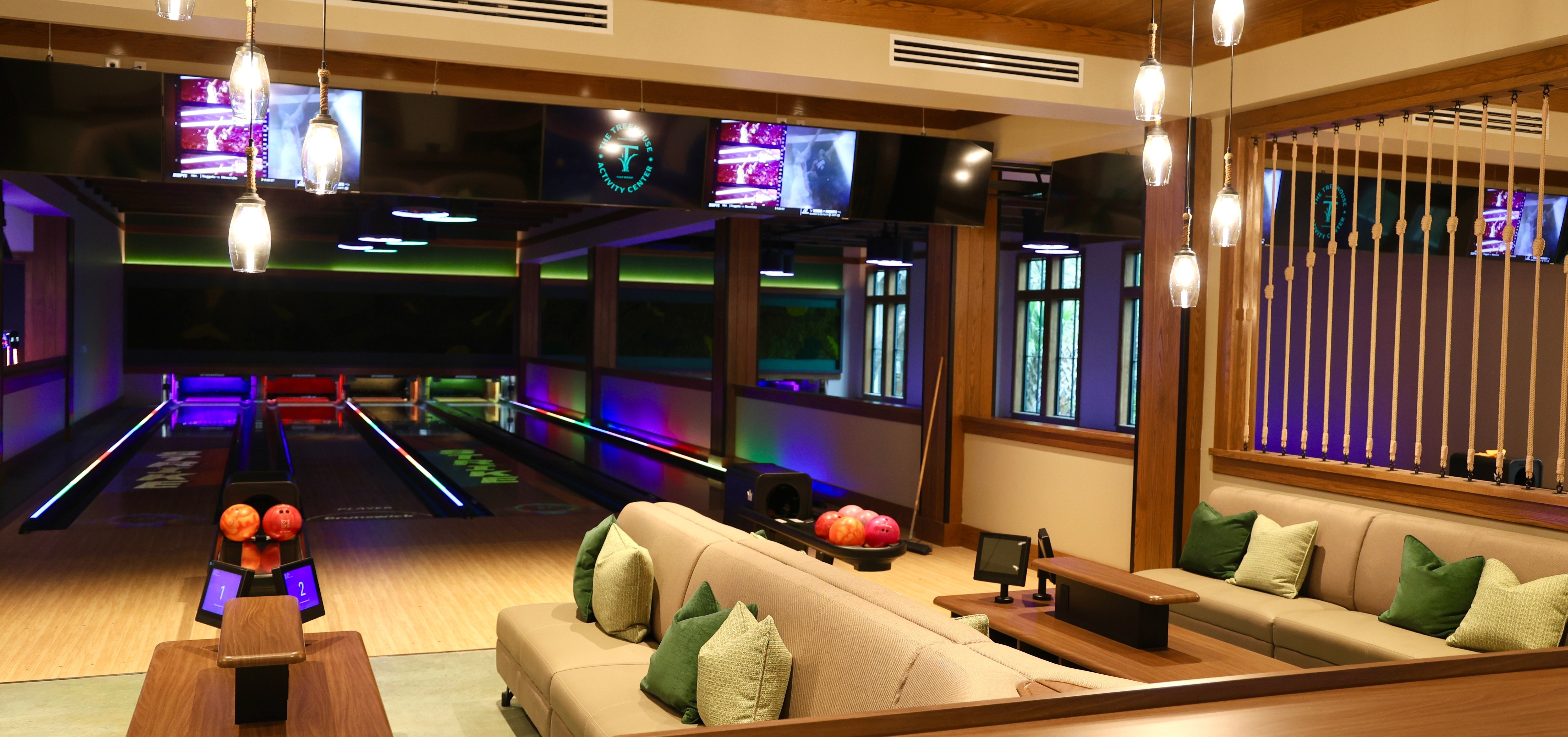 Treehouse Activity Center Bowling Lanes