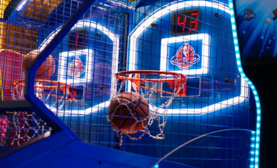 Basketball Arcade Game at The Treehouse Activity Center
